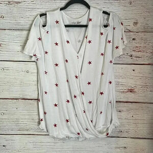 Dear John cold shoulder tee